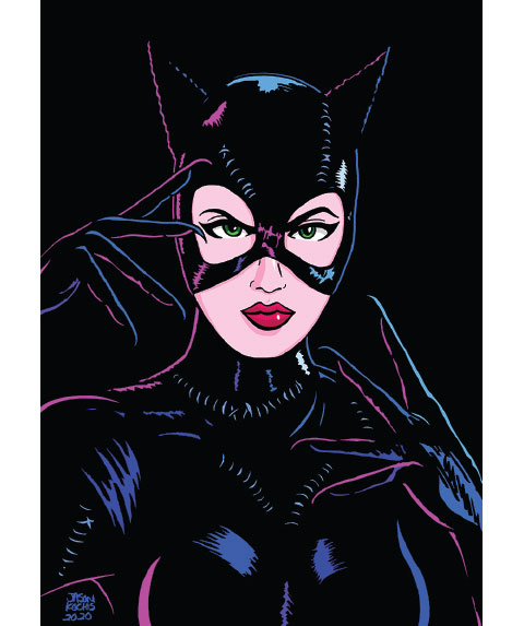 Catwoman drawing