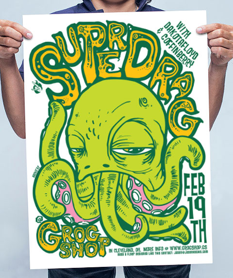 Superdrag Grog poster