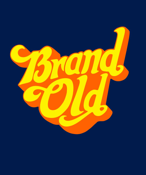 Brand Old logo design